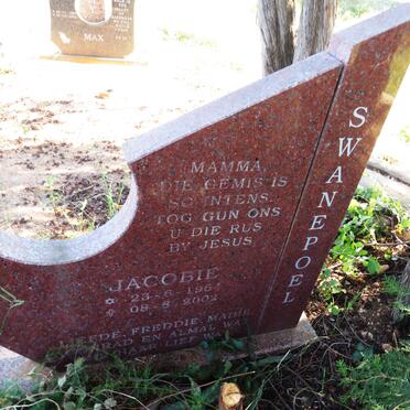 SWANEPOEL Jacobie 1964-2002