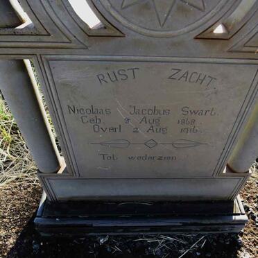 SWART Nicolaas Jacobus 1868-1916