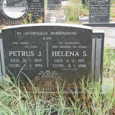 STEYN Petrus J. 1910-1996 &amp; Helena S. 1917-1988
