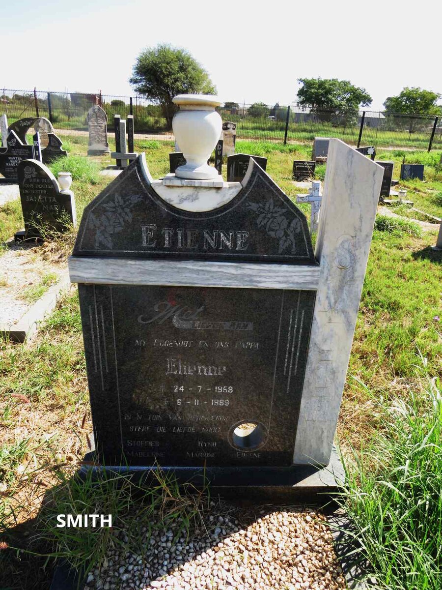 SMITH Etienne 1958-1989