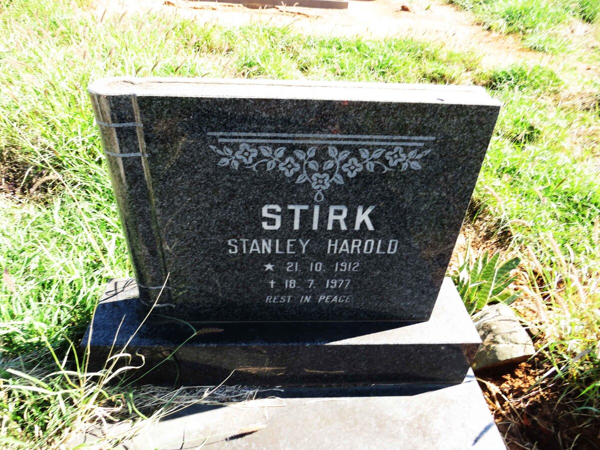 STIRK Stanley Harold 1912-1977