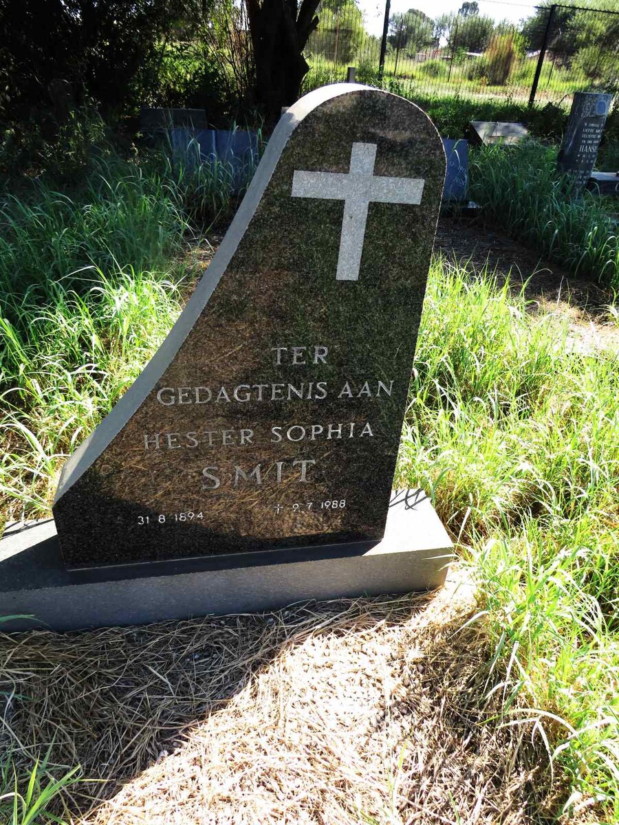 SMIT Hester Sophia 1894-1988