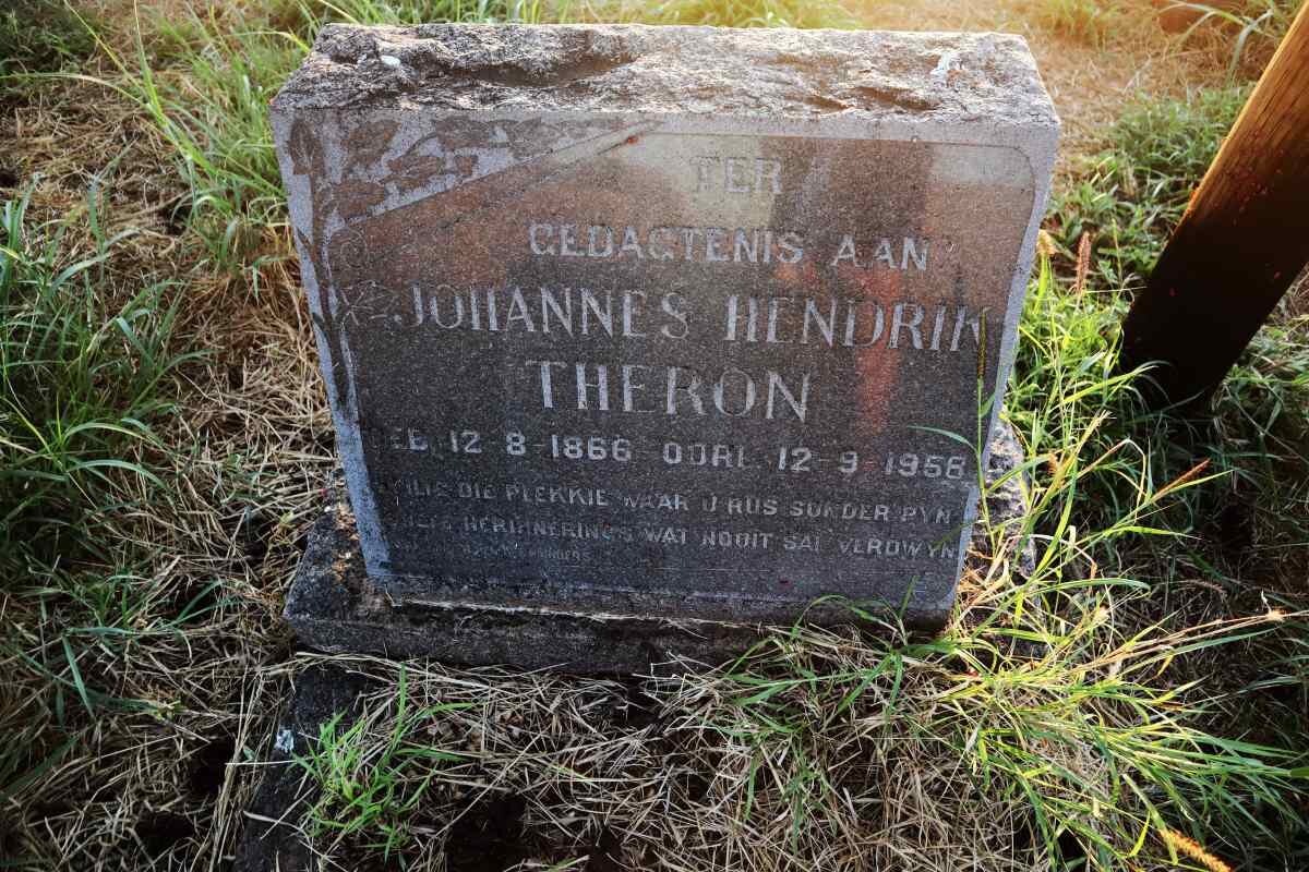 THERON Johannes Hendrik 1866-1958
