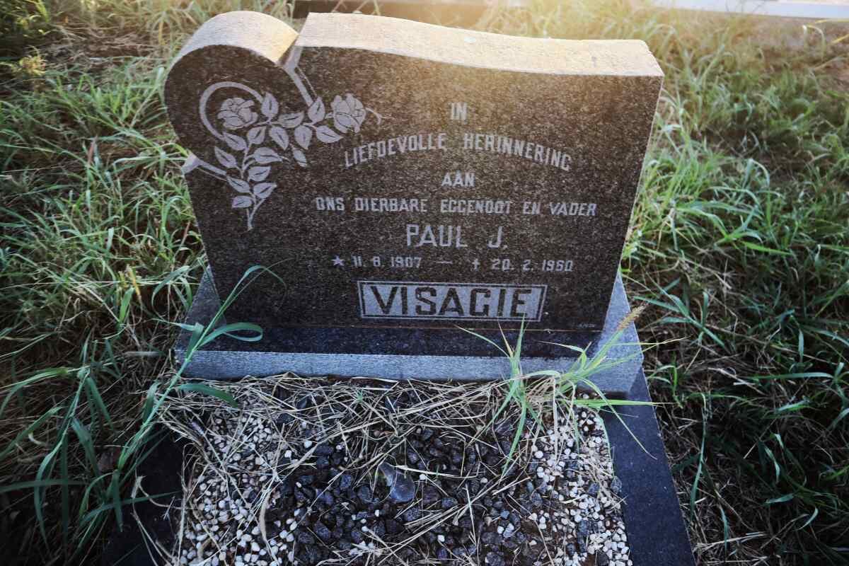 VISAGIE Paul J. 1907-1960