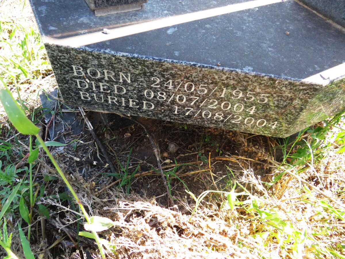 VERWEY Martin Athur 1955-2004 & Elaine Muriel 1958-_2