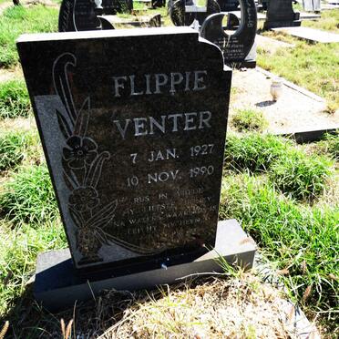VENTER Flippie 1927-1990