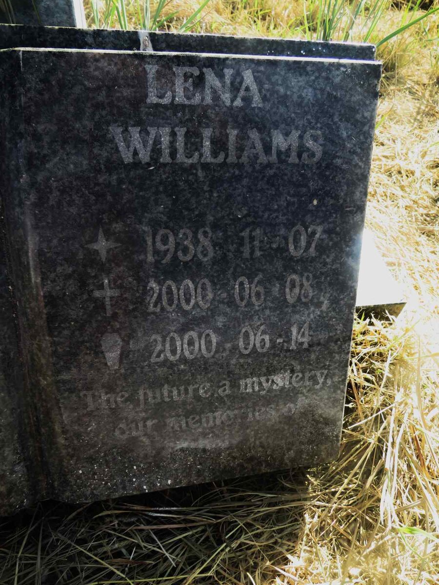 WILLIAMS Lena 1938-2000