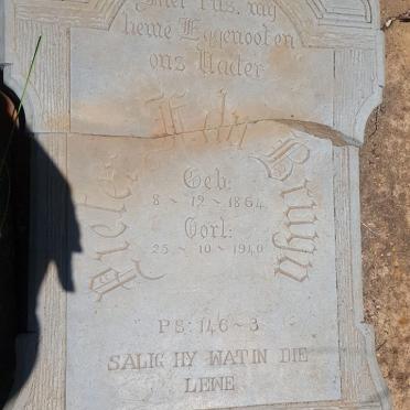 North West, VENTERSDORP district, Sterkstroom 216, farm cemetery