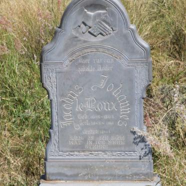 ROUX Jacobus Johannes, le 1863-1941