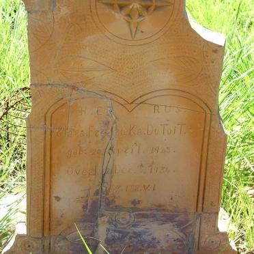 TOIT Elaza Fsedaieka, du 1923-1936