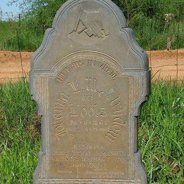 STRYDOM Johanna E.M. nee LOOTS 1803-19?5