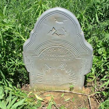 BOOYENS Jan A. 1878-1937