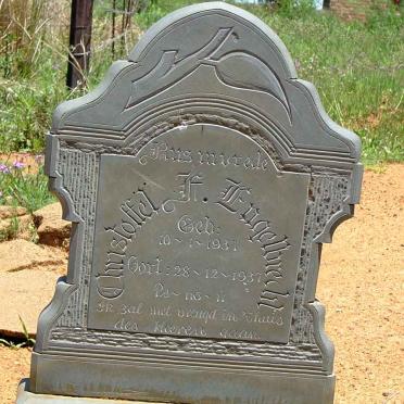 ENGELBRECHT Christoffel F. 1937-1937