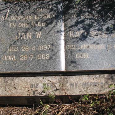 BOUWER Jan W. 1897-1963 &amp; Kate 1901-