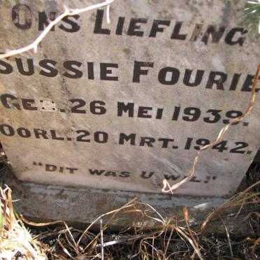 FOURIE Sussie 1939-1942