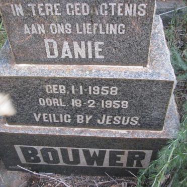 BOUWER Danie 1958-1958