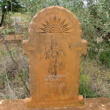 PRETORIUS Johanna Adriana nee V.D. BERG