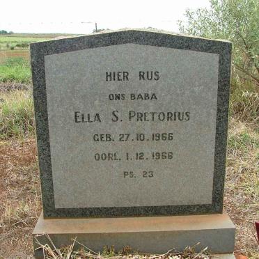 PRETORIUS Ella S. 1966-1966
