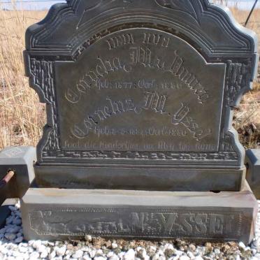 YSSEL Cornelius W. 188?-  :: V. VUUREN Cornelia 1887-1880