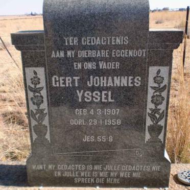 YSSEL Gert Johannes 1907-1958