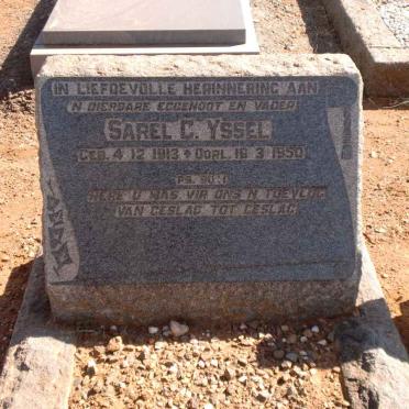 YSSEL Sarel C. 1913-1950