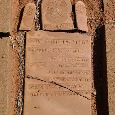 LUBBE Pieter &amp; Anna Christina