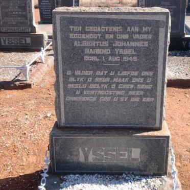 YSSEL Albertus Johannes Barend -1945