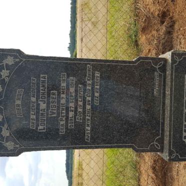 VISSER Louina Johanna nee PETRIE 1836-1916