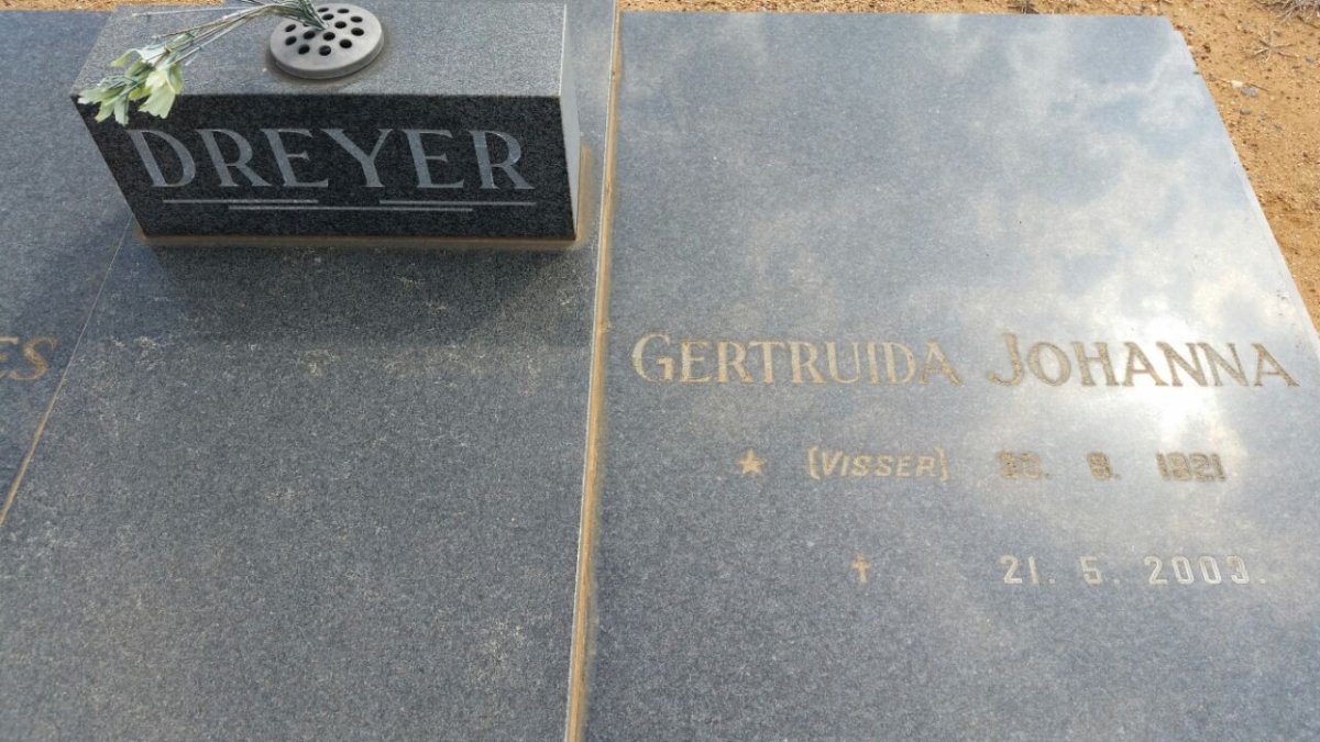 DREYER Gertruida Johanna 1921-2003