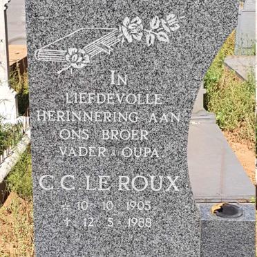 ROUX C.C., le 1905-1988