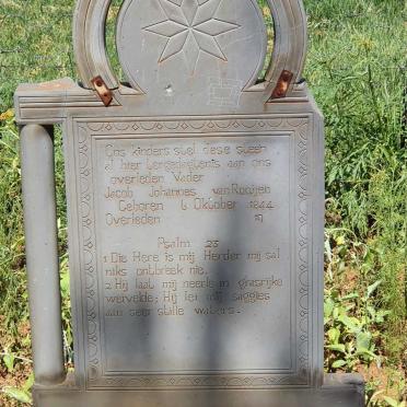 ROOIJEN Jacob Johannes, van 1844-19??