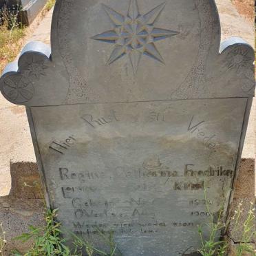 ROUX Regina Catharina Fredrika, le nee KRIEL 1836-1900