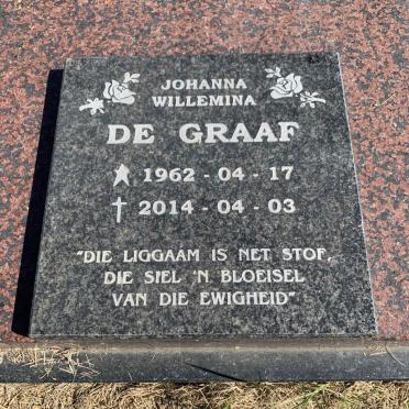 GRAAF Johanna Willemina, de 1962-2014
