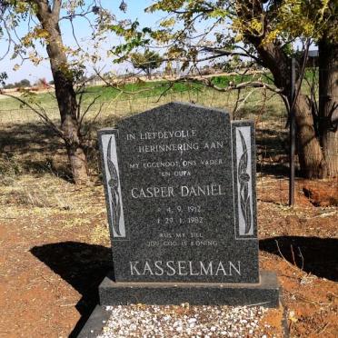 KASSELMAN Casper Daniel 1912-1982