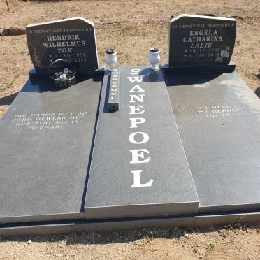 SWANEPOEL Hendrik Wilhelmus 1931-2013 &amp; Engela Catharina 1933-2013