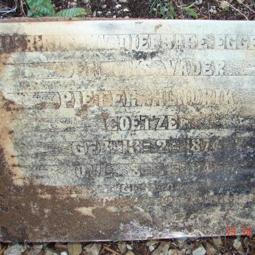 COETZEE Pieter Hendrik 1874-1946