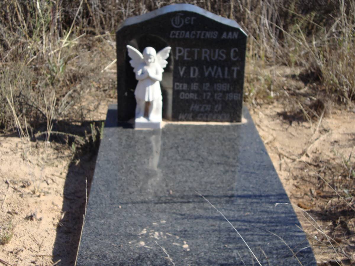 WALT Petrus C., v.d. 1961-1961