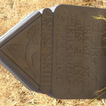 North West, WOLMARANSSTAD district, Rietpan 214_01 , farm cemetery