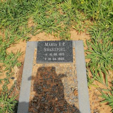 SWANEPOEL Maria F.P. 1922-1923