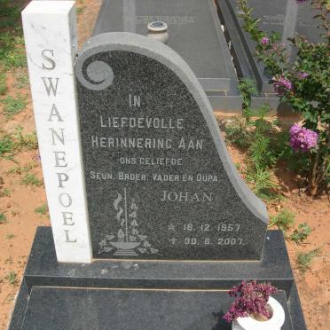 SWANEPOEL Johan 1957-2007