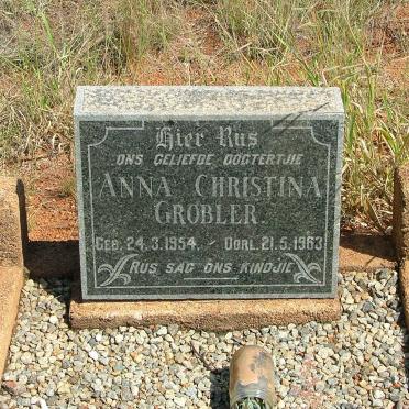 GROBLER Anna Christina 1954-1963