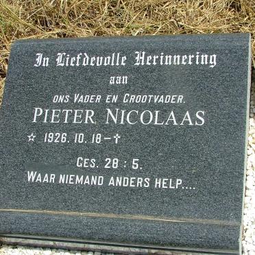 RENSBURG Pieter Nicolaas, Jansen van 1926-