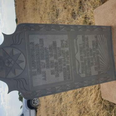 WALT Barend Johannes, van der 1894-1966