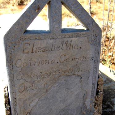 CAMPHER Eliesabettha Catriena 1907-