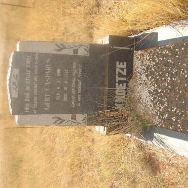 KNOETZE Gert Casparus 1900-1952