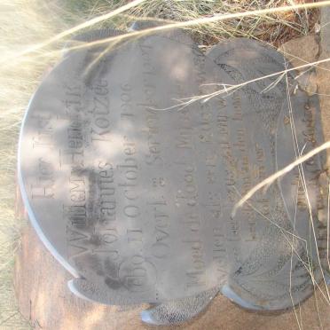 KOTZEE Willem Hendrik Johannes 1906-1907