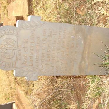 LANDMAN David Schalk 1895-1897