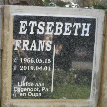ETSEBETH Frans 1966-2019