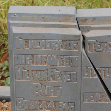 BAIRD William Peter 1946-1946