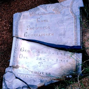 CORNELISSEN Carl Frederick 191?-1938